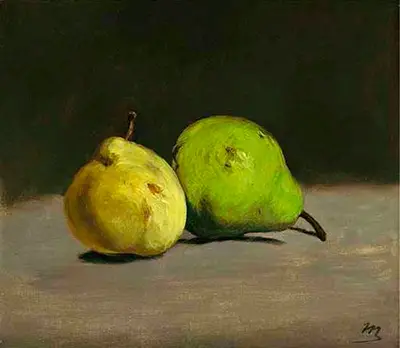 Two Pears Edouard Manet